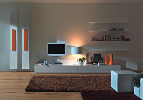 Modern Italian Wall Unit System - Momentoitalia Collection picture 2