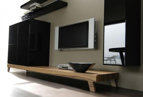 Modern Italian Wall Unit System - Momentoitalia Collection picture 3