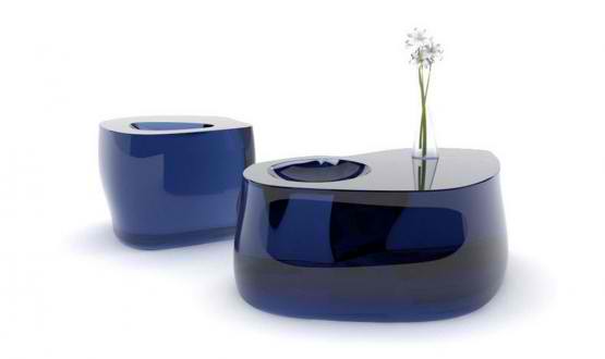 attractive coffee table with a futuristic design 