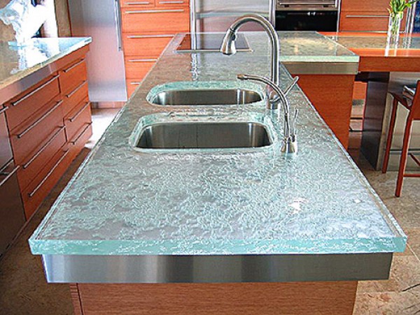 kitchen counter glass