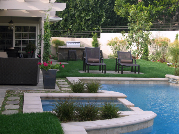 Pool Area Landscaping